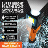 Car Charger DC Dual Port USB / USB-C with Flashlight - 6 Pieces Per Retail Ready Display 23693MND