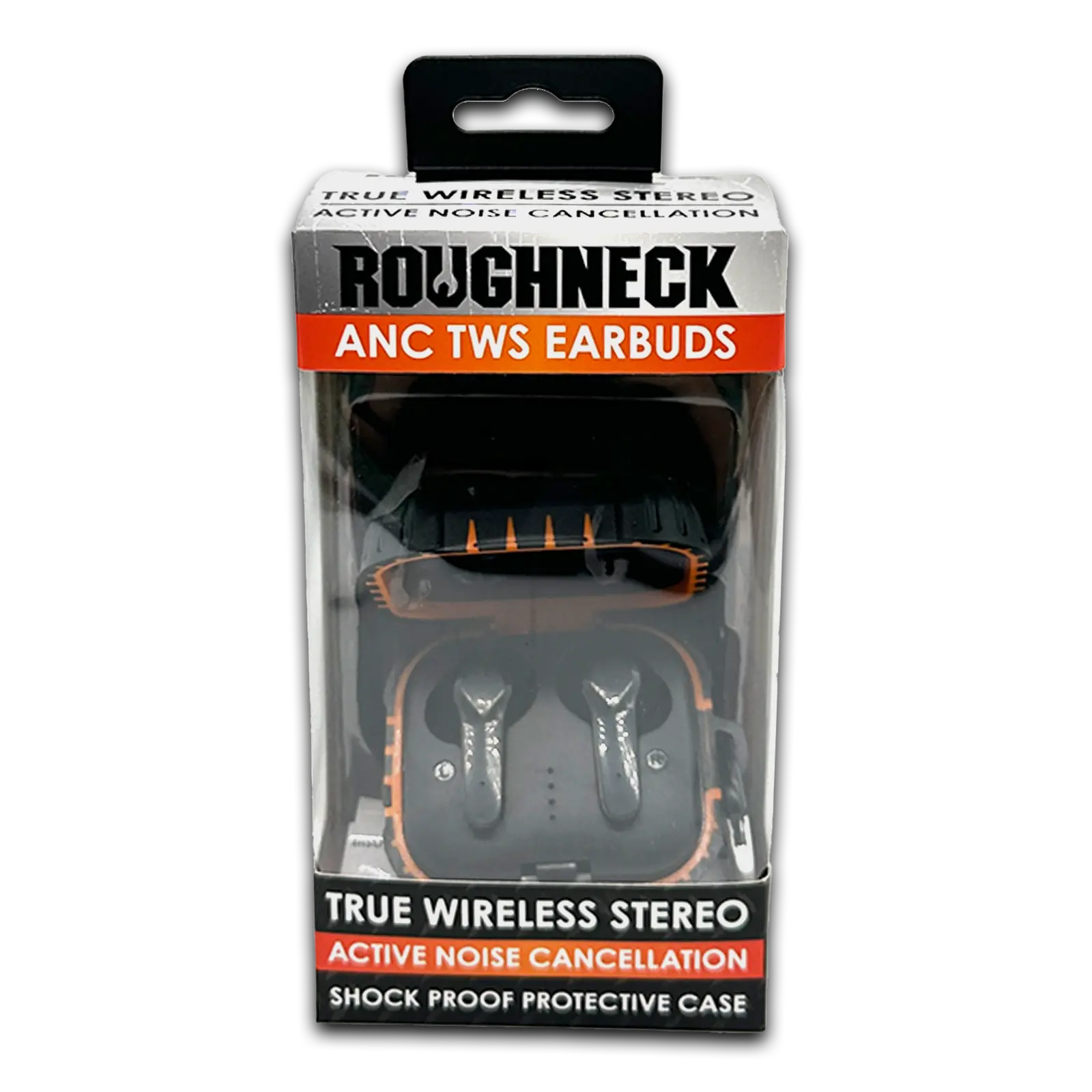 Wireless Earbuds with Heavy Duty Case - 6 Pieces Per Retail Ready Display 23695 ROUGHNECK