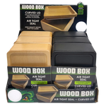 Wood Storage Box with Tray Lid - 6 Pieces Per Retail Ready Display 23747 SMOKEZILLA