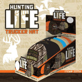Trucker Hat Hunting Life Ball Cap- 6 Pieces Per Retail Ready Display