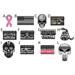 Patriotic Tac Gear Magnetic Metal Decal Stickers 12 Pieces Per Retail Ready Display 23757 TAC GEAR