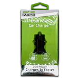 Car Charger Dual Port USB / USB-C 20 Watts- 6 Pieces Per Retail Ready Display 23760