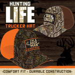Trucker Hat Hunting Life Ball Cap - 6 Pieces Per Retail Ready Display 23766 ROUGHNECK