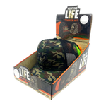 Trucker Hat Hunting Life Ball Cap - 6 Pieces Per Retail Ready Display 23766 ROUGHNECK