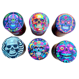Full Print Butt Bucket Ashtray with LED Light - 6 Pieces Per Retail Ready Display 23784