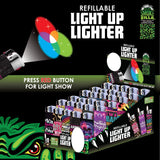 Light Up Lighter- 30 Pieces Per Retail Ready Display 23806