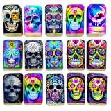 Sugar Skull Dual Torch Lighter - 15 Pieces Per Retail Ready Display 23822