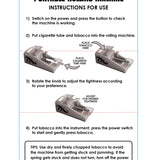 Automatic Tobacco Packing Machine - 4 Pieces Per Retail Ready Display 23860 SMOKEZILLA