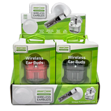 Wireless Earbuds with Transparent Case - 6 Pieces Per Retail Ready Display 23866 GADGET GEAR