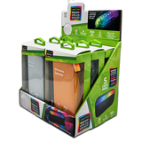 Wireless Speaker Transparent with LED Lights - 6 Pieces Per Retail Ready Display 23874 NOVELTY INC