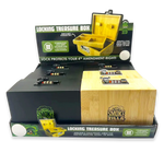Wood Locking Storage Box with Tray - 6 Pieces Per Retail Ready Display 23893 SMOKEZILLA