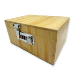 Wood Locking Storage Box with Tray - 6 Pieces Per Retail Ready Display 23893 SMOKEZILLA