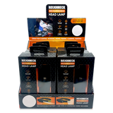 Headlamp Flashlight with Motion Sensor - 6 Pieces Per Retail Ready Display 23977