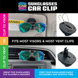 Sunglasses Car Vent and Visor Clip - 6 Pieces Per Retail Ready Display 23989