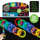 Glow In The Dark Bracelet Tube- 12 Pieces Per Pack 24034