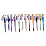 Wholesale Glitter Diamond Pen - 12 Pieces Per Display 24109