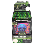 Roll Tray with Lenticular Magnetic Cover - 6 Pieces Per Retail Ready Display 24205 SMOKEZILLA
