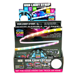 Mood Light Strip USB with Remote 16FT- 6 Pieces Per Retail Ready Display 24338