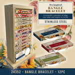 Inspirational Bangle Bracelet - 12 Pieces Per Retail Ready Display 24352 NOVELTY INC
