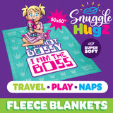 Wholesale Kids Printed Blankets - 6 Pieces Per Display 24396