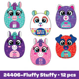 Kids Fluffy Stuffy Pillow Plush 12 Pieces Per Retail Ready Display 24406