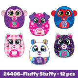 Kids Fluffy Stuffy Pillow Plush 12 Pieces Per Retail Ready Display 24406