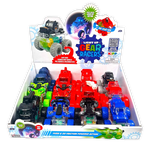 Friction Toy Car Light-Up Assortment - 12 Pieces Per Retail Ready Display 24451 KIPP BROTHERS