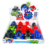 Friction Toy Car Light-Up Assortment - 12 Pieces Per Retail Ready Display 24451 KIPP BROTHERS