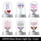 Light-Up Glass Keepsake - 6 Pieces Per Retail Ready Display 24545 NOVELTY INC