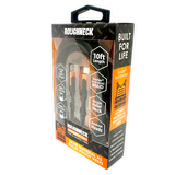 Charging Cable Roughneck USB-C to USB-C 10FT 2.4 Amp - 3 Pieces Per Pack 24571