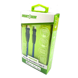 Charging Cable Braided Nylon USB-C to Lightning 6FT 2.4 Amp - 3 Pieces Per Pack 24606