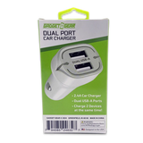 Car Charger with Dual USB Ports 2.4 Amp - 3 Pieces Per Pack 24632 - NOVELTY INC WHOLESALE