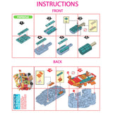 Micro Block Fast Food Set - 12 Pieces Per Retail Ready Display 24705 KIPP BROTHERS