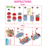 Micro Block Fast Food Set - 12 Pieces Per Retail Ready Display 24705 KIPP BROTHERS