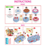 Micro Block Fast Food Set - 12 Pieces Per Retail Ready Display 24705 KIPP BROTHERS