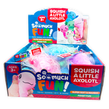 Squish and Squeeze Axolotl Toy - 12 Pieces Per Retail Ready Display 24767