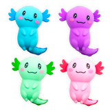 Squish and Squeeze Axolotl Toy - 12 Pieces Per Retail Ready Display 24767