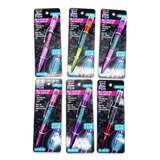 Light-Up 3-In-1 Glitter Pen Stylus - 6 Pieces Per  Retail Ready Display 24849 NOVELTY INC