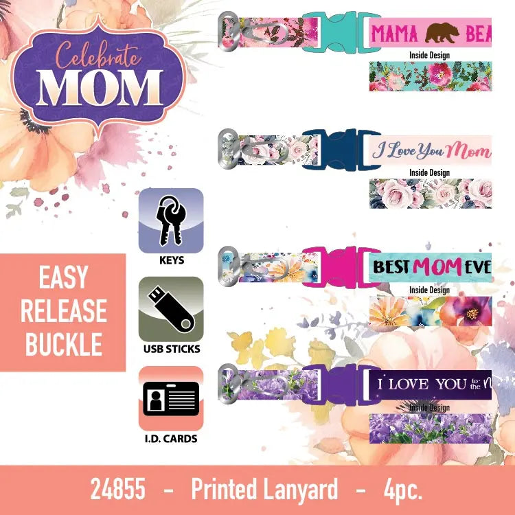 Mother's Day Celebrate Mom Assortment Floor Display - 72 Pieces Per Retail Ready Floor Display 88525 KIPP BROTHERS
