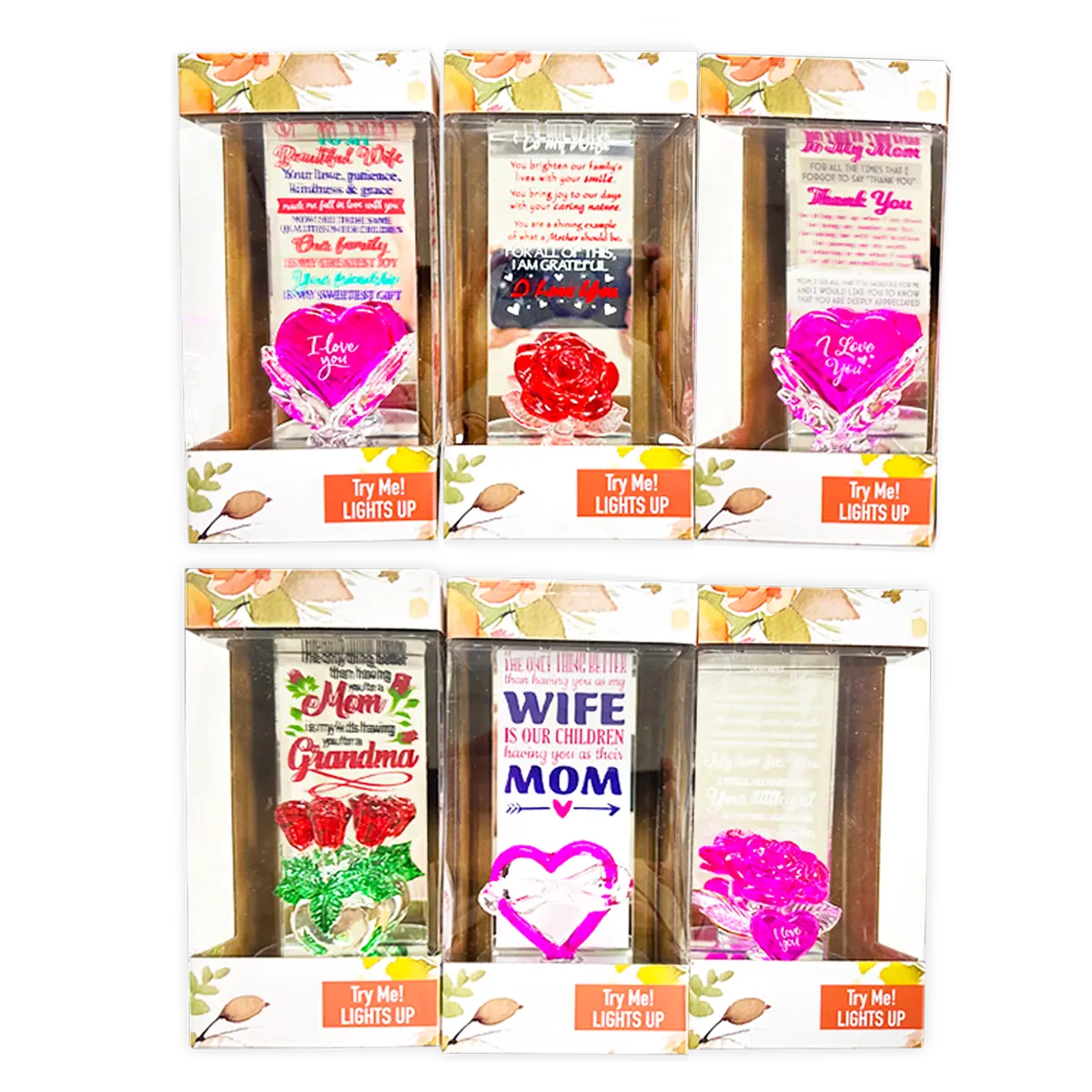 Mother's Day Celebrate Mom Assortment Floor Display - 72 Pieces Per Retail Ready Floor Display 88525 KIPP BROTHERS