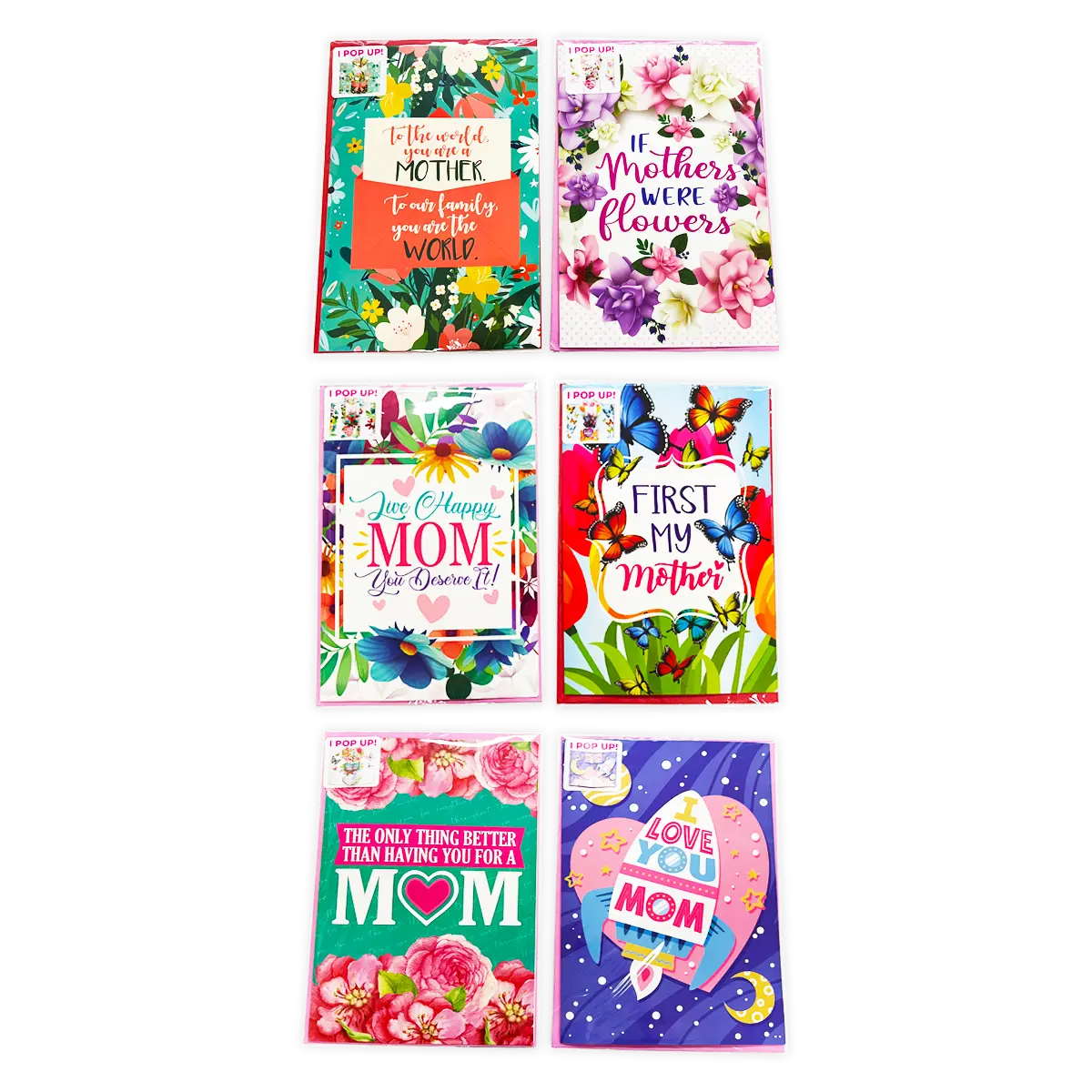 Mother's Day Celebrate Mom Assortment Floor Display - 72 Pieces Per Retail Ready Floor Display 88525 KIPP BROTHERS