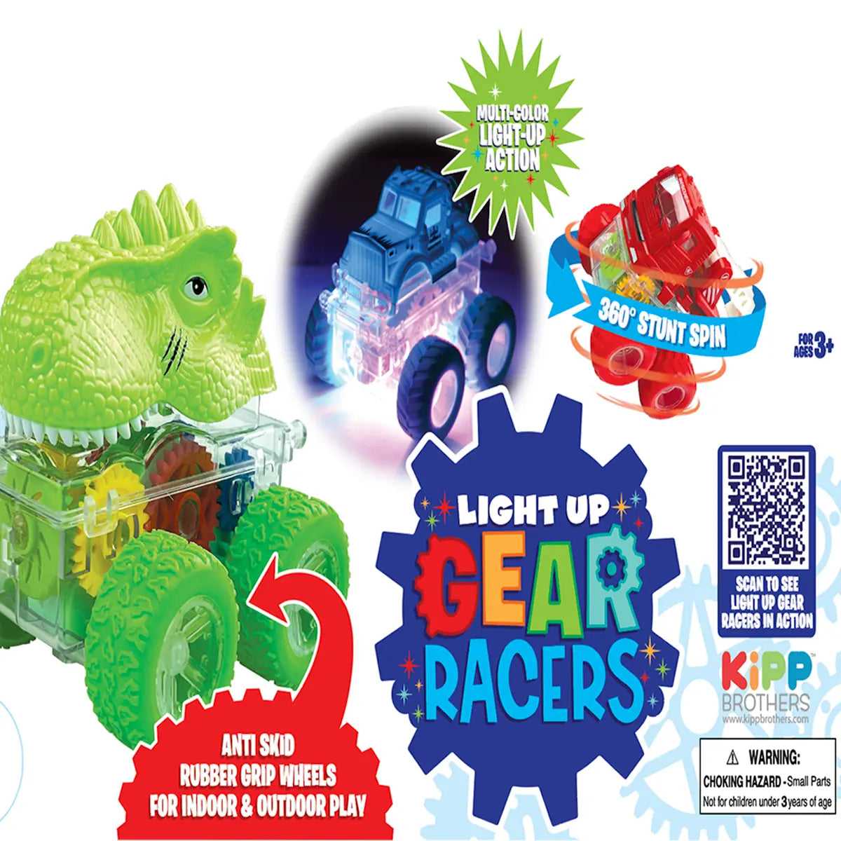 Friction Toy Car Light Up Assortment - 12 Pieces Per Retail Ready Display 24887 KIPP BROTHERS