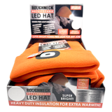 Roughneck LED Orange Hat 6 Pieces Per Retail Ready Display 25001