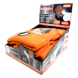 Roughneck LED Orange Hat 6 Pieces Per Retail Ready Display 25001