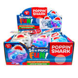 Fidget Pop Shark Ball Toy - 12 Pieces Per Display 25004
