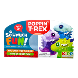 Fidget Pop Dino T-Rex Ball - 12 Pieces Per Retail Ready Display 25006