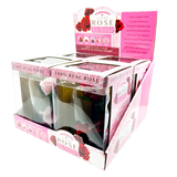 Glass Dome Real Preserved Rose Keepsake - 4 Pieces Per Retail Ready Display 25008 NOVELTY INC
