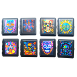Metal Cigarette Case with Lenticular Front - 8 Pieces Per Retail Ready Display 25024 SMOKEZILLA
