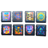 Metal Cigarette Case with Lenticular Front - 8 Pieces Per Retail Ready Display 25024 SMOKEZILLA