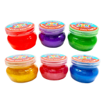 Fun Doh Glitter Slime - 6 Pieces Per Retail Ready Display 25034 KIPP BROTHERS